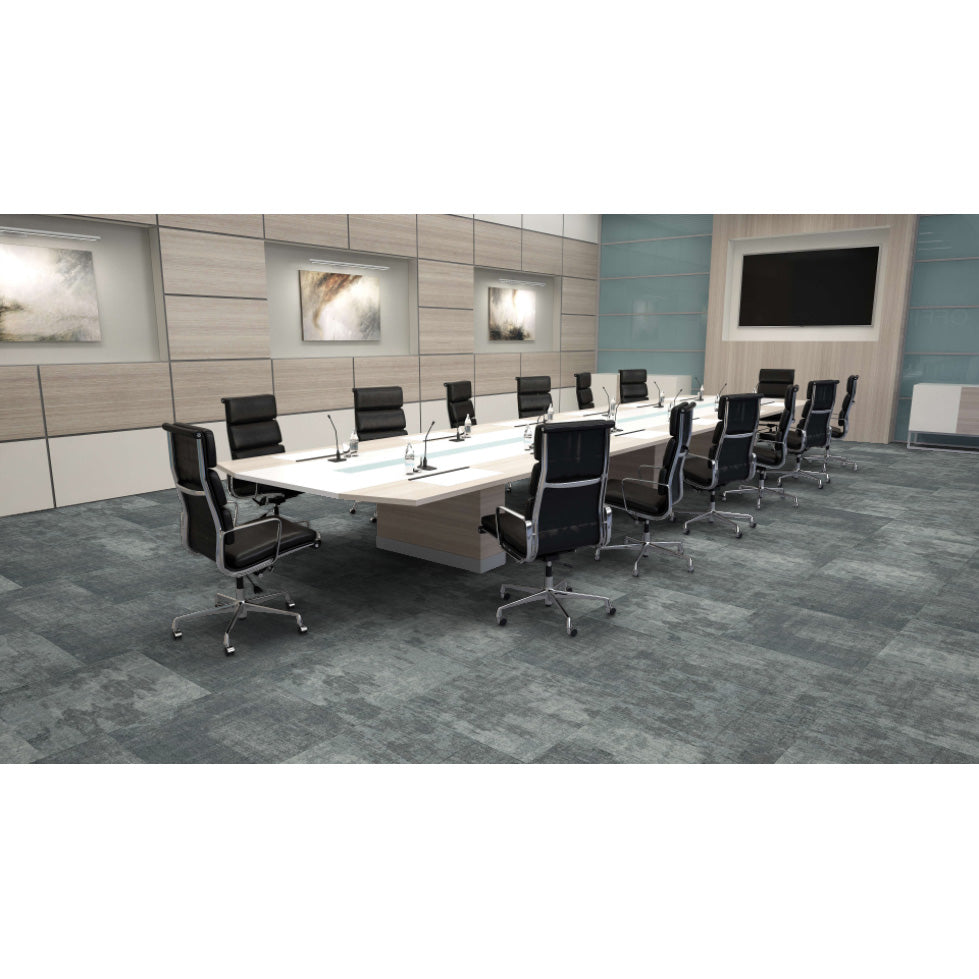 Mohawk - Chromatic Cadence - 24 in. x 24 in. - Commercial Carpet Tile - Smokestack Lightning Room scene