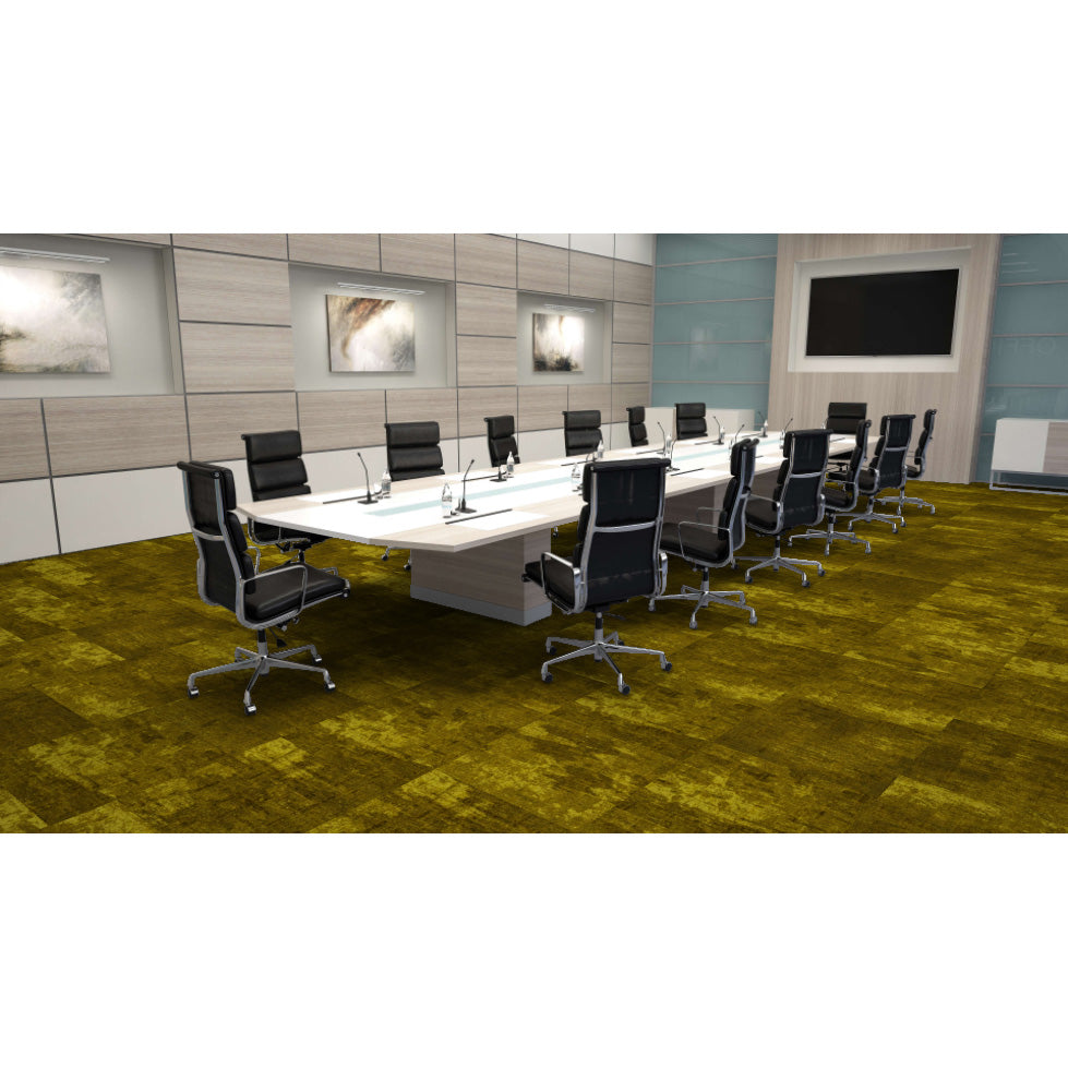 Mohawk - Chromatic Cadence - 24 in. x 24 in. - Commercial Carpet Tile - Stardust Room scene