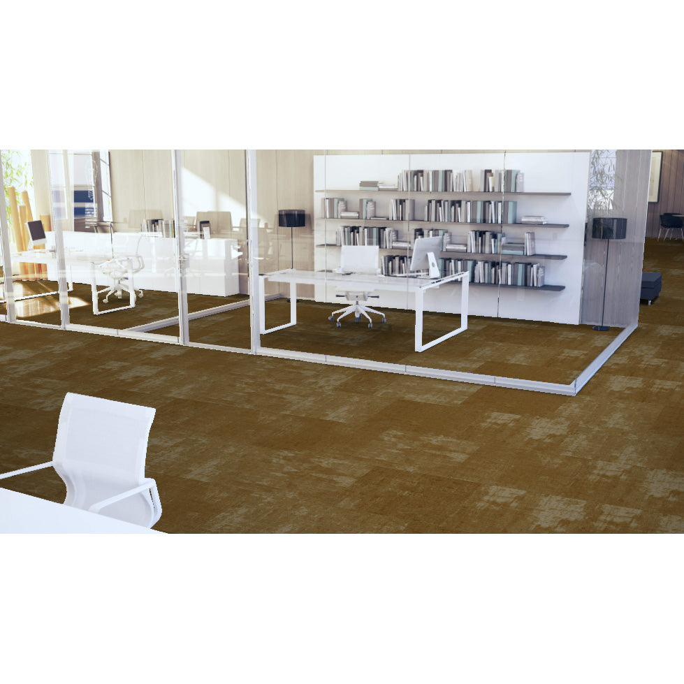 Mohawk - Chromatic Cadence - 24 in. x 24 in. - Commercial Carpet Tile - Summertime Room scene