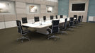 Mohawk - Creative Spark - 24 in. x 24 in. - Commercial Carpet Tile - Blissful Bronze Installed