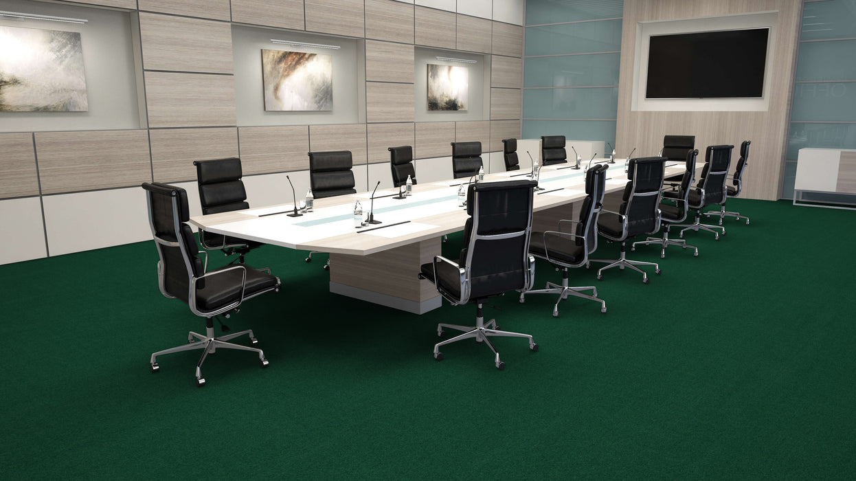 Mohawk - Creative Spark - 24 in. x 24 in. - Commercial Carpet Tile - Friendly Fern Installed