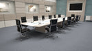 Mohawk - Creative Spark - 24 in. x 24 in. - Commercial Carpet Tile - Goofy Gray Installed
