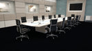 Mohawk - Creative Spark - 24 in. x 24 in. - Commercial Carpet Tile - Mesmerizing Midnight INstalled