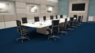 Mohawk - Creative Spark - 24 in. x 24 in. - Commercial Carpet Tile - Moody Blue Installed