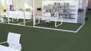 Mohawk - Creative Spark - 24 in. x 24 in. - Commercial Carpet Tile - Playful Pine Installed
