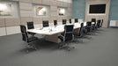 Mohawk - Creative Spark - 24 in. x 24 in. - Commercial Carpet Tile - Sublime Silver Installed