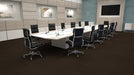 Mohawk - Creative Spark - 24 in. x 24 in. - Commercial Carpet Tile - Unruly Umber Installed