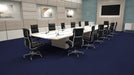 Mohawk - Creative Spark - 24 in. x 24 in. - Commercial Carpet Tile - Uplifting Ultraviolet Installed