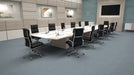 Mohawk - Creative Spark - 24 in. x 24 in. - Commercial Carpet Tile - Zesty Zinc Installed