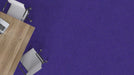 Mohawk - Creative Terrain II - 36 in. x 36 in. - Luxury Vinyl Tile - Purple Hills Installed