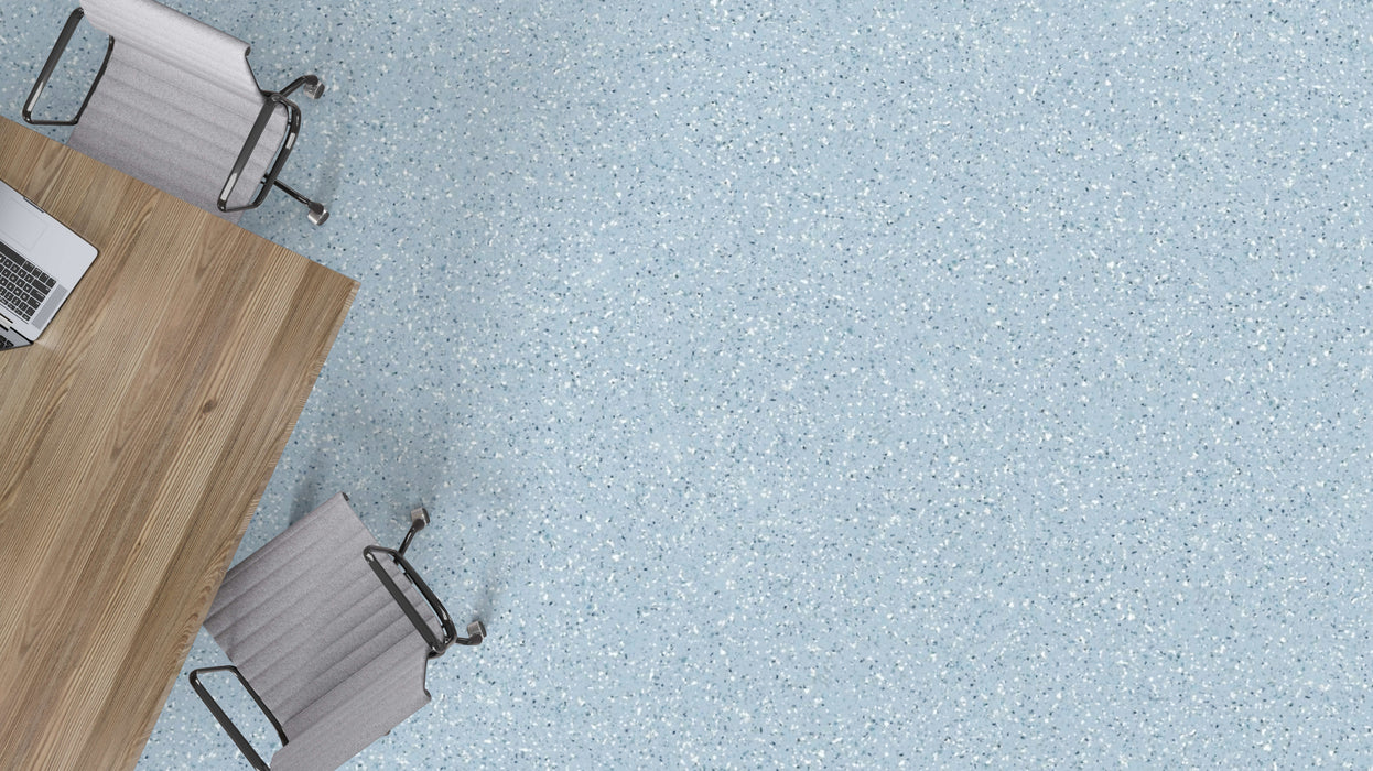 Mohawk - Creative Terrain II - 36 in. x 36 in. - Luxury Vinyl Tile - Skyline Breeze Installed