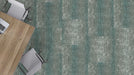 Mohawk - Crossing Current - Filtering Form - 24 in. x 24 in. - Commercial Carpet Tile - Canning Installed