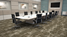 Mohawk - Crossing Current - Refined Pass - 24 in. x 24 in. - Commercial Carpet Tile - Platte Installed