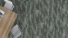 Mohawk - Denim Culture - Made to Last - 24 in. x 24 in. - Commercial Carpet Tile - Grey Wash Installed