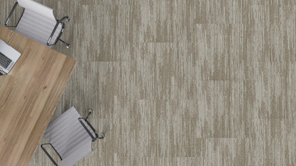 Mohawk - Denim Culture - Made to Last - 24 in. x 24 in. - Commercial Carpet Tile - Sand Wash Installed