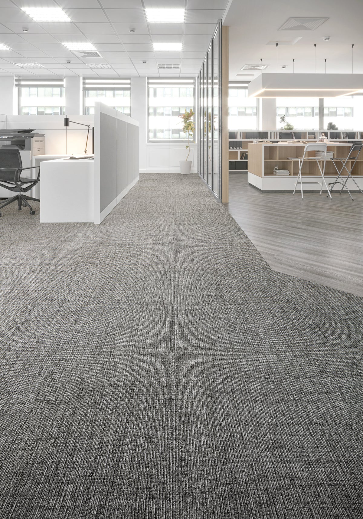 Mohawk Group - Dexterity - Interthread - Carpet Tile - Installed