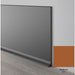 Mohawk - Elemental Edges - 4.5 in. Crisp Edge Rubber Coved Wall Base - Auburn