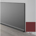 Mohawk - Elemental Edges - 6 in. Crisp Edge Rubber Coved Wall Base Rolls - Berry