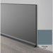Mohawk - Elemental Edges - 6 in. Crisp Edge Rubber Coved Wall Base Rolls - Cloudy