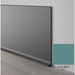 Mohawk - Elemental Edges - 6 in. Crisp Edge Rubber Coved Wall Base Rolls - Cool Mint