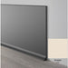 Mohawk - Elemental Edges - 6 in. Crisp Edge Rubber Coved Wall Base Rolls - Cream