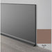 Mohawk - Elemental Edges - 4.5 in. Crisp Edge Rubber Coved Wall Base - Earth