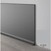 Mohawk - Elemental Edges - 4.5 in. Crisp Edge Rubber Coved Wall Base - Ice Gray