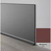Mohawk - Elemental Edges - 6 in. Crisp Edge Rubber Coved Wall Base Rolls - Mulberry