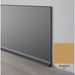 Mohawk - Elemental Edges - 6 in. Crisp Edge Rubber Coved Wall Base Rolls - Mustard