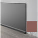 Mohawk - Elemental Edges - 6 in. Crisp Edge Rubber Coved Wall Base Rolls - Sable