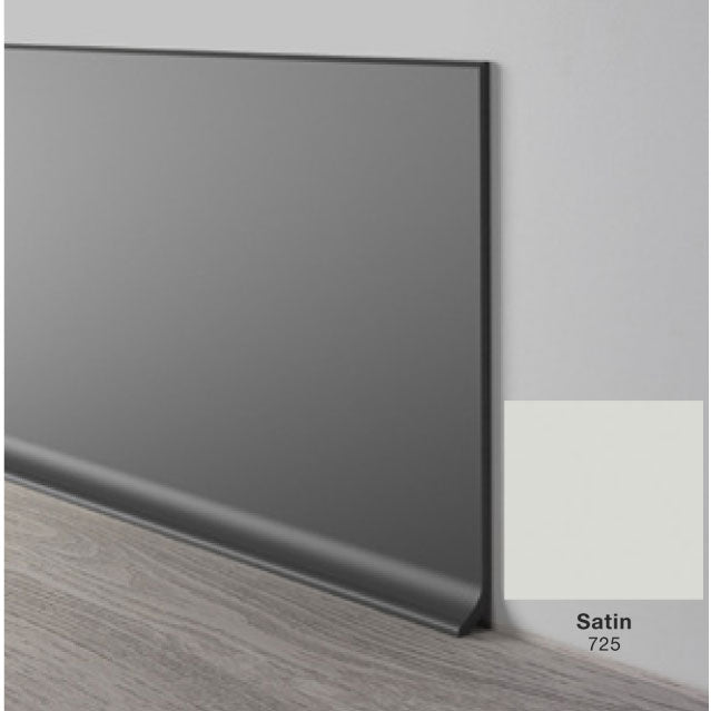 Mohawk - Elemental Edges - 4.5 in. Crisp Edge Rubber Wall Base - Satin