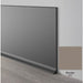 Mohawk - Elemental Edges - 6 in. Crisp Edge Rubber Coved Wall Base Rolls - Smoke