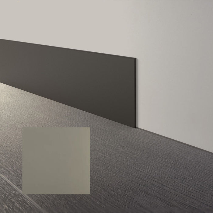 Mohawk - Elemental Edges - 4 in. x 48 in. Straight Rubber Wall Base - Aircraft Carrier