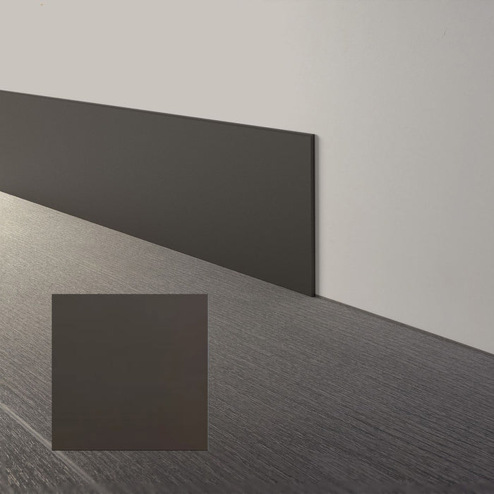 Mohawk - Elemental Edges - 4 in. x 48 in. Straight Rubber Wall Base - Deep Chestnut