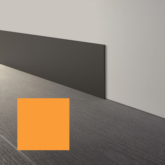 Mohawk - Elemental Edges - 4 in. x 120 ft. Straight Rubber Wall Base - Merrigold