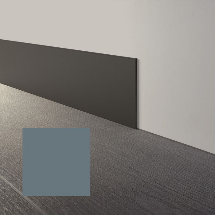 Mohawk - Elemental Edges - 6 in. x 48 in. Straight Rubber Wall Base - Cloudy