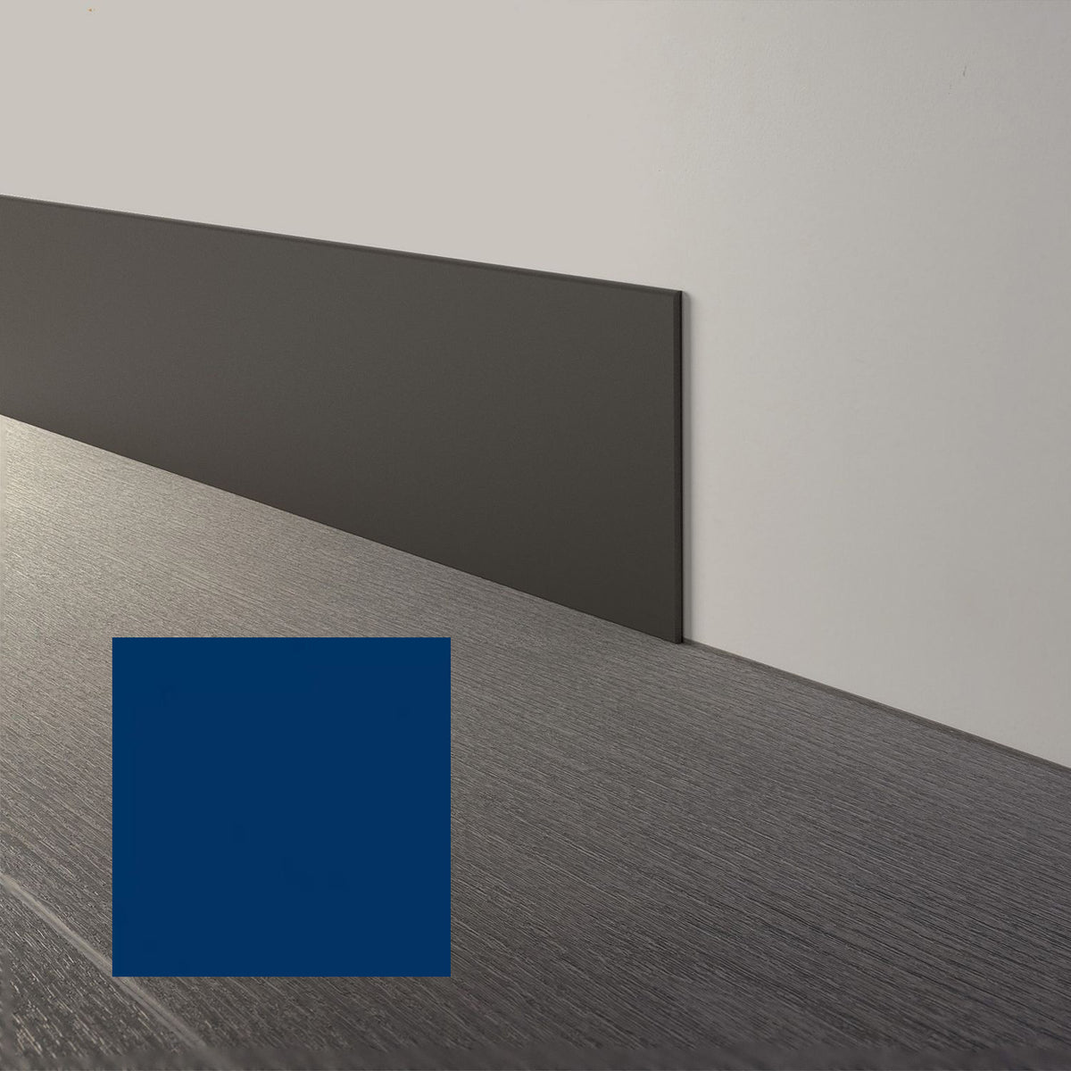 Mohawk - Elemental Edges - 4 in. x 120 ft. Straight Rubber Wall Base - Azure