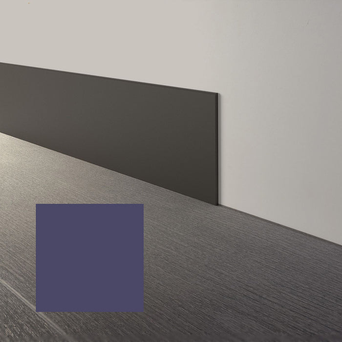 Mohawk - Elemental Edges - 4 in. x 120 ft. Straight Rubber Wall Base - Navy