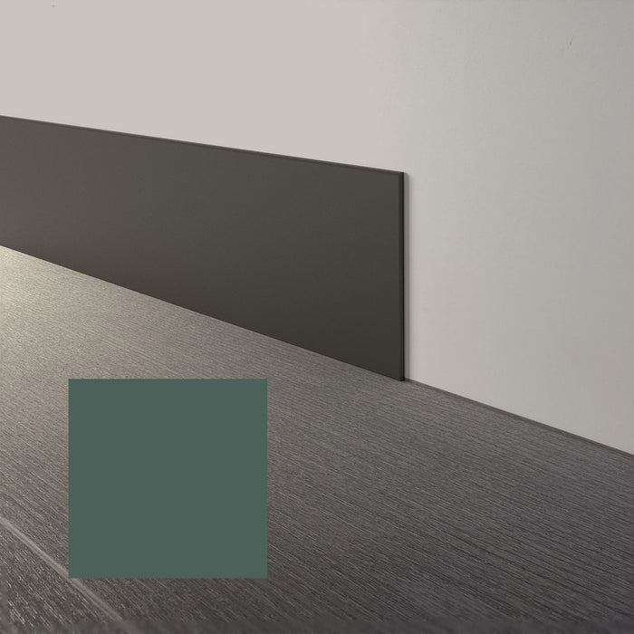 Mohawk - Elemental Edges - 6 in. x 48 in. Straight Rubber Wall Base - Pistachio