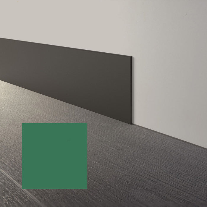 Mohawk - Elemental Edges - 4 in. x 120 ft. Straight Rubber Wall Base - Grass