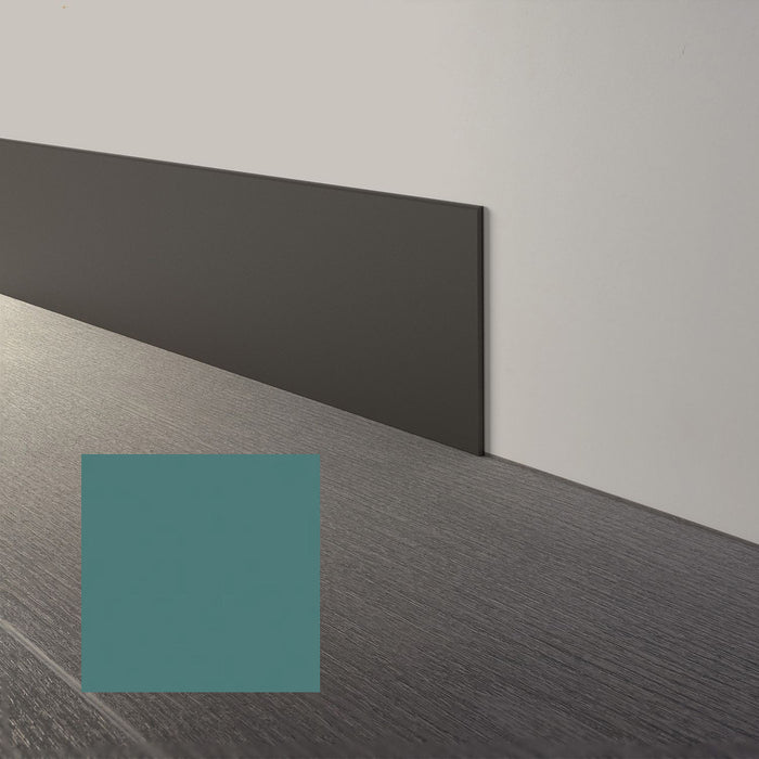 Mohawk - Elemental Edges - 4 in. x 120 ft. Straight Rubber Wall Base - Sage