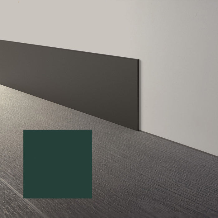 Mohawk - Elemental Edges - 4 in. x 120 ft. Straight Rubber Wall Base - Ivy Green