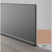 Mohawk - Elemental Edges - 4.5 in. Crisp Edge Rubber Wall Base - Toast