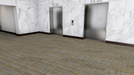 Mohawk - Emanating Echoes - Introspective Thoughts - 24 in. x 24 in. - Commercial Carpet Tile - Lydia Installed