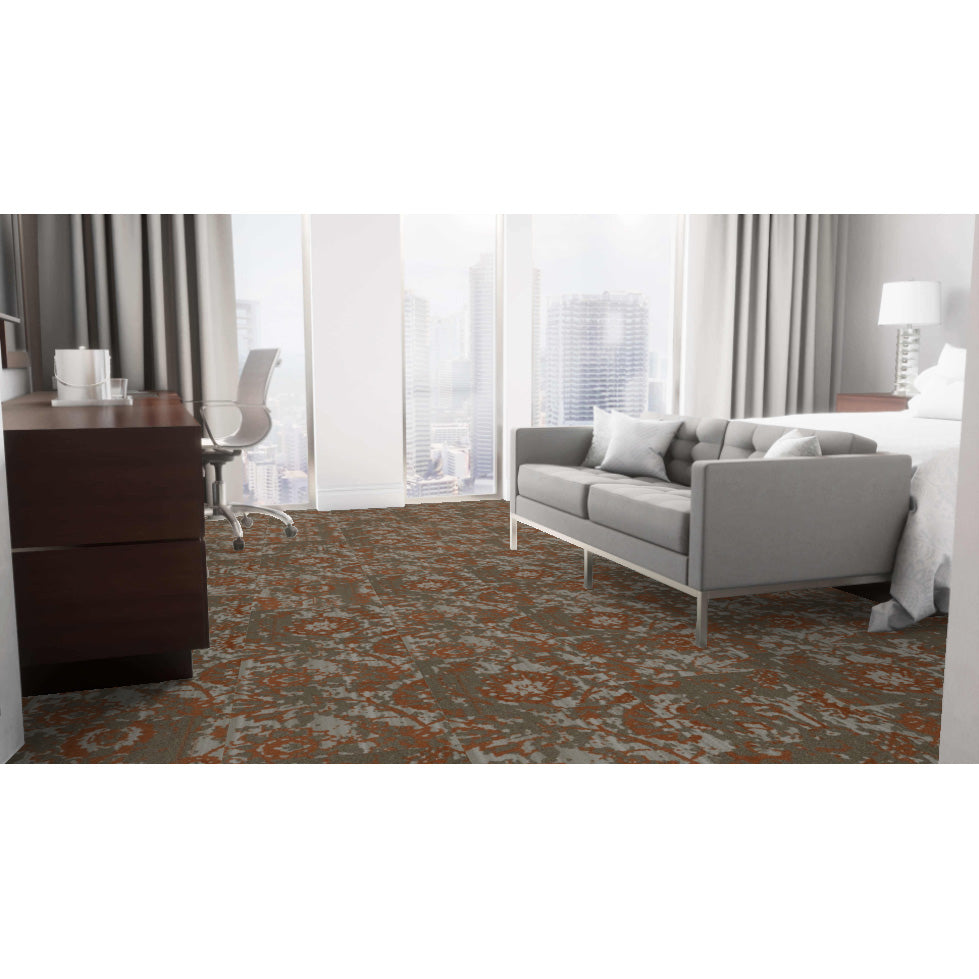 Mohawk - Emanating Echoes - Remnant - 24 in. x 24 in. - Commercial Carpet Tile - Bingley Installed