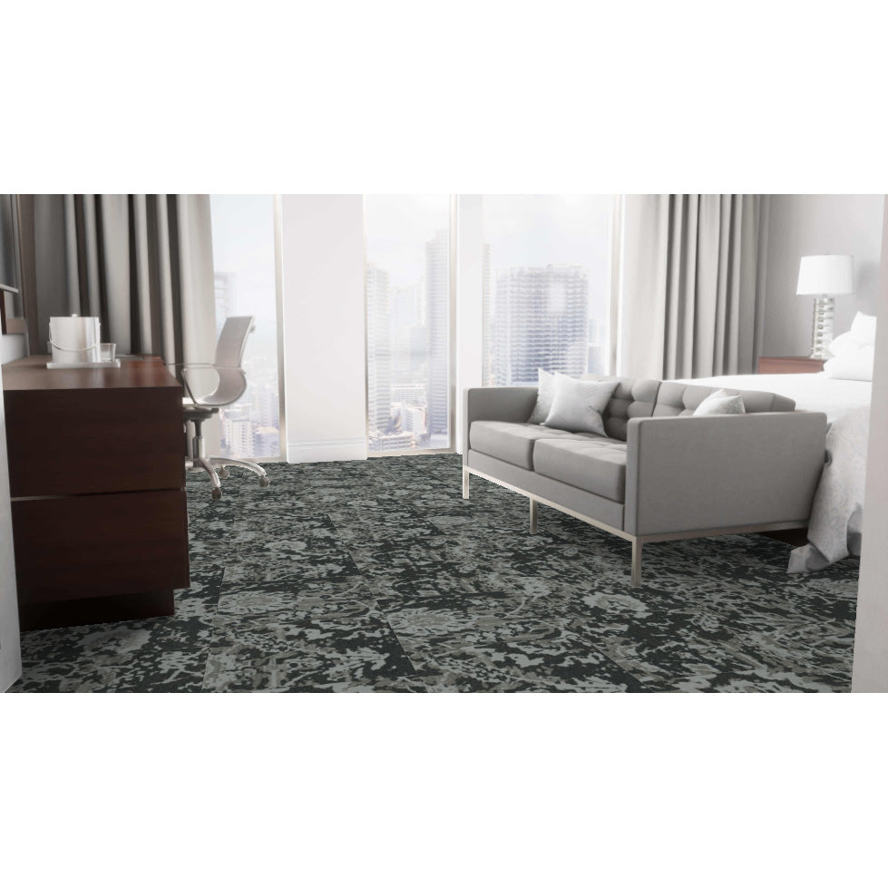 Mohawk - Emanating Echoes - Remnant - 24 in. x 24 in. - Commercial Carpet Tile - Charlotte Installed