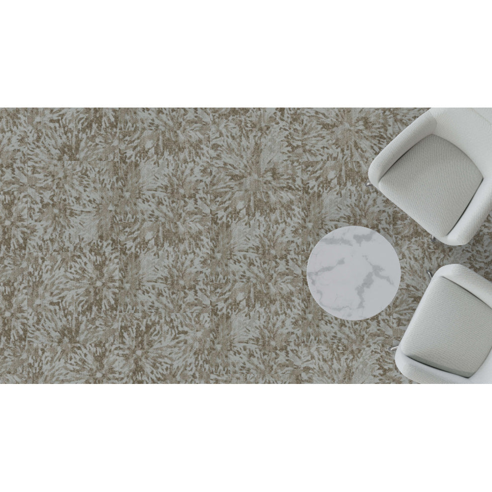 Mohawk - Emanating Echoes - Reverberation - 24 in. x 24 in. - Commercial Carpet Tile - Jane Installed