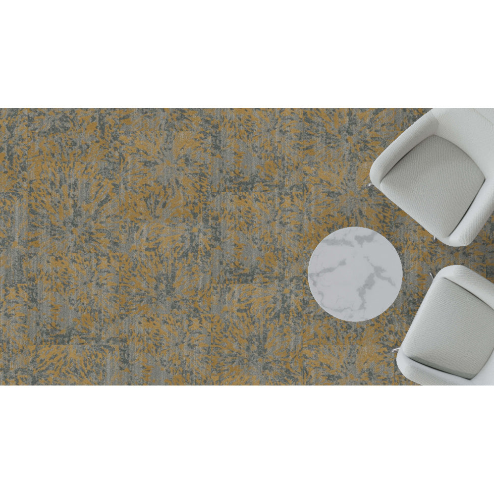 Mohawk - Emanating Echoes - Reverberation - 24 in. x 24 in. - Commercial Carpet Tile - Lydia Installed