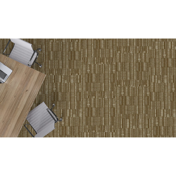 Mohawk Group - Expedition - Lithosphere GT334 - Commercial Carpet Tile - 138 Sulpher installed