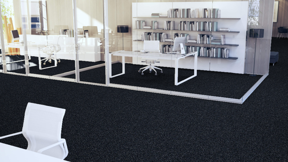 Mohawk - Faculty Renewal - 24 in. x 24 in. - Commercial Carpet Tile - Crater Lake Installed